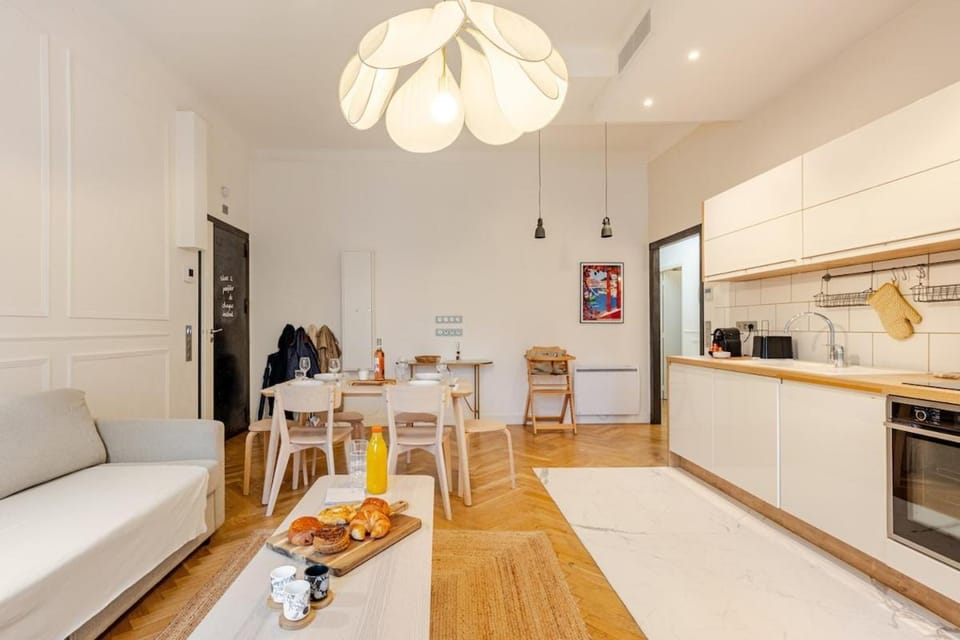 Bella Nissa Bnb - AC wifi - cosy - 2 bedrooms Apartment in Nice