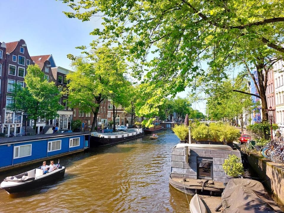 Canal House with a Unique View Apartment in Amsterdam