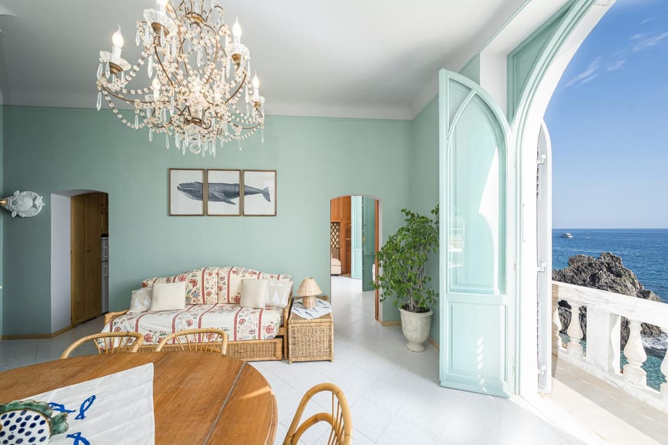 Balcony/Terrace, Living room, Sea view