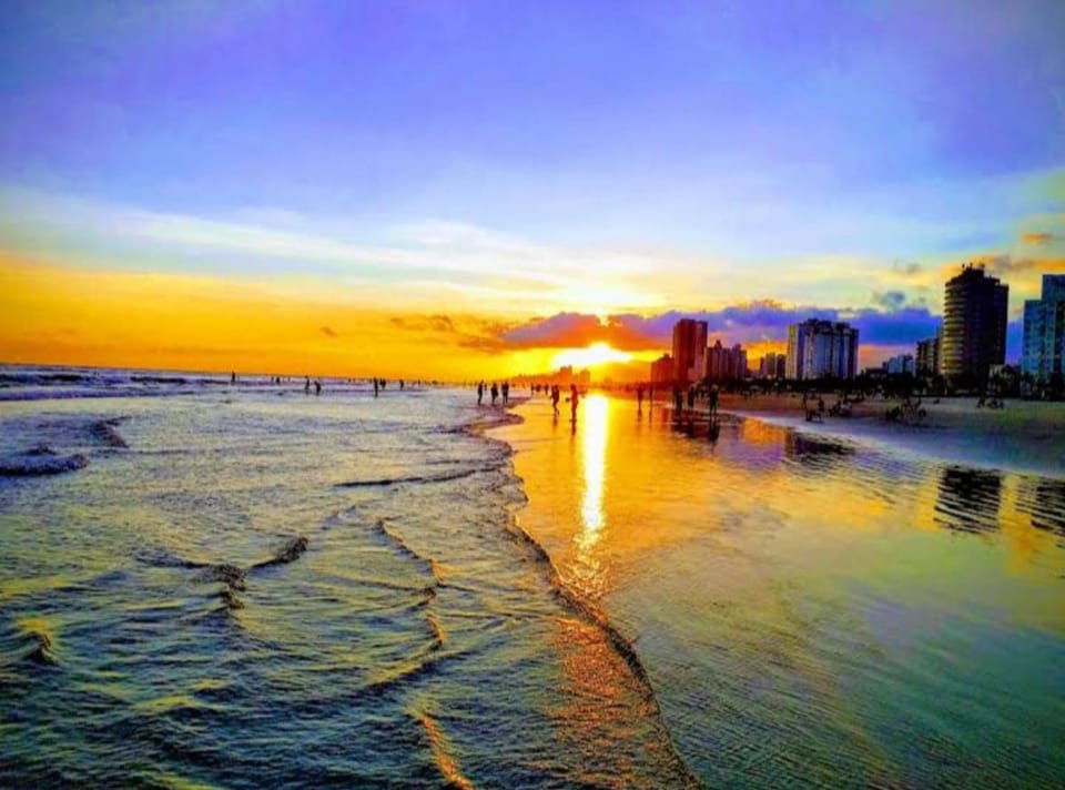 Nearby landmark, Natural landscape, Sea view, Sunset