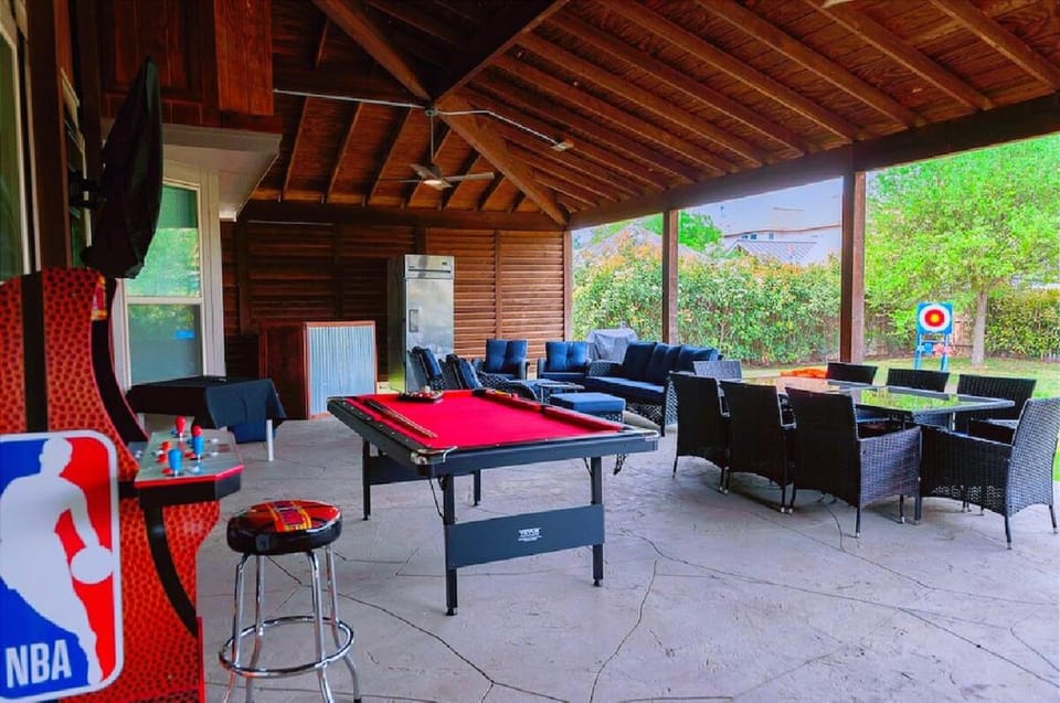 Patio, Game Room
