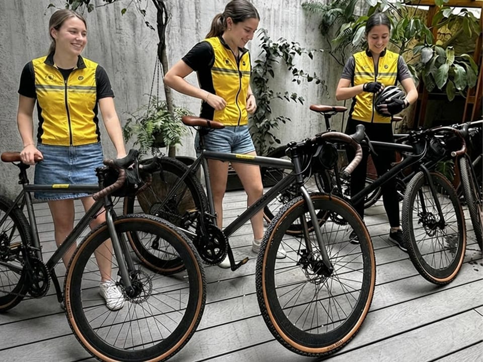 Patio, People, Cycling
