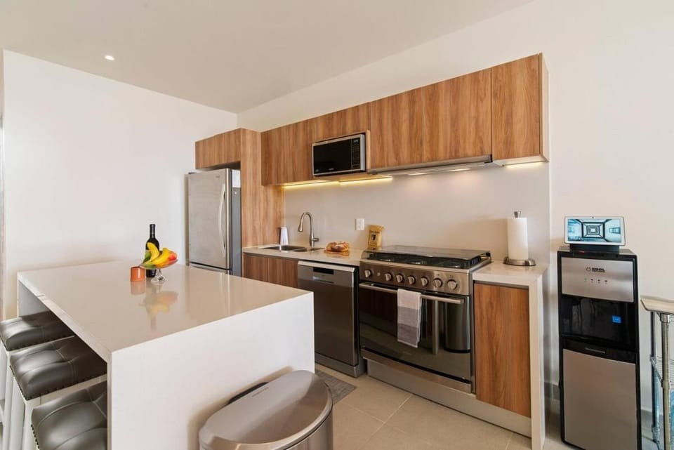 Seating area, Dining area, dishwasher, oven, stove, toaster