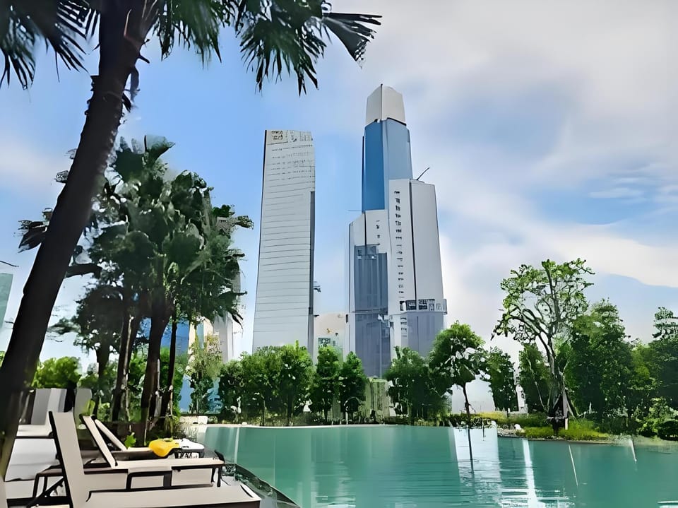 Nearby landmark, Pool view, Swimming pool