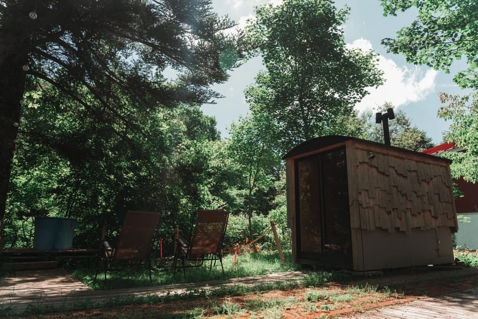 Garden, Sauna