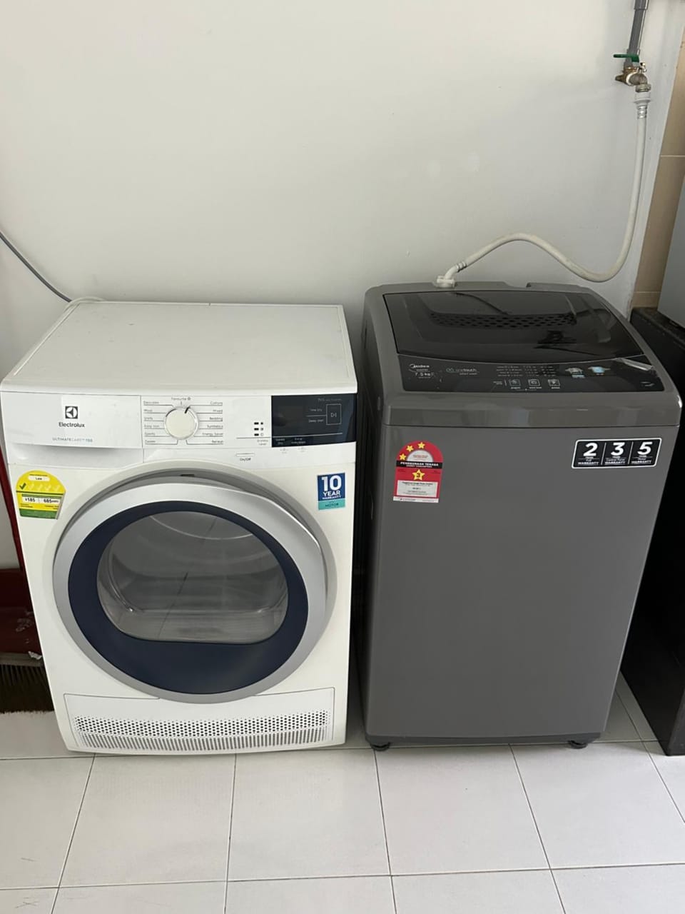 washing machine, dryer