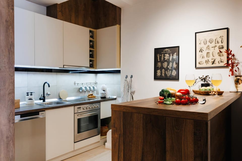 dishwasher, oven, stove, kitchen