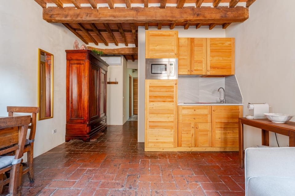 Living room, wardrobe, kitchen