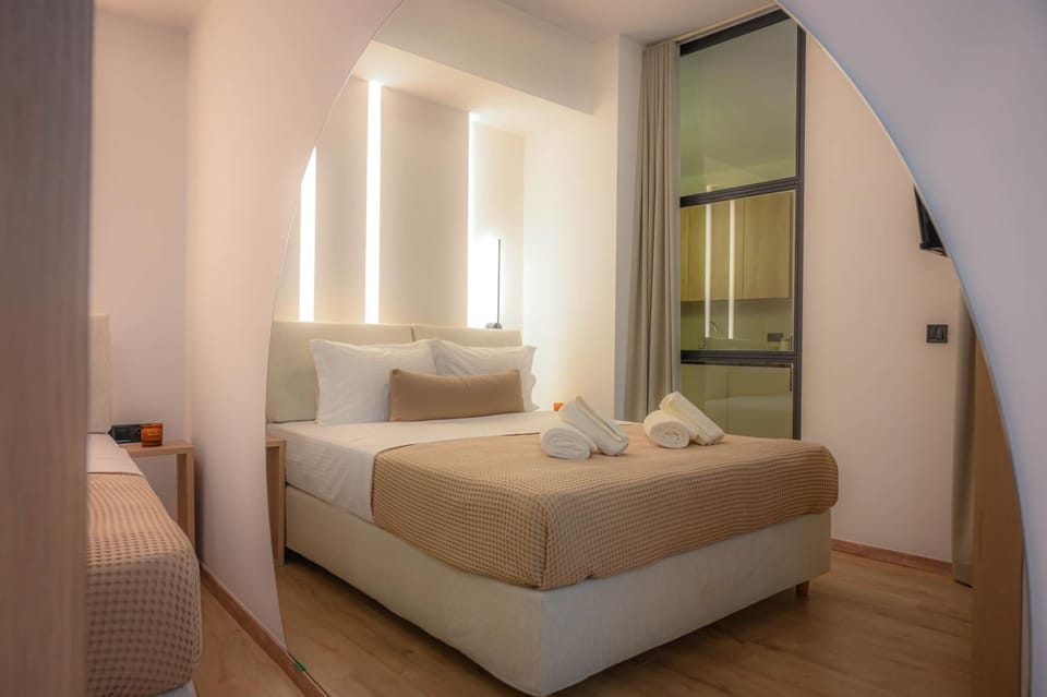 White Luxury Suite Apartment in Pieria, Greece