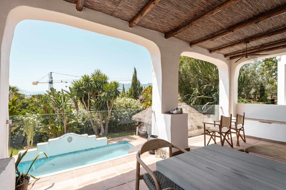Villa Los Olivos Boho Style Pool Tranquile Villa in Marbella