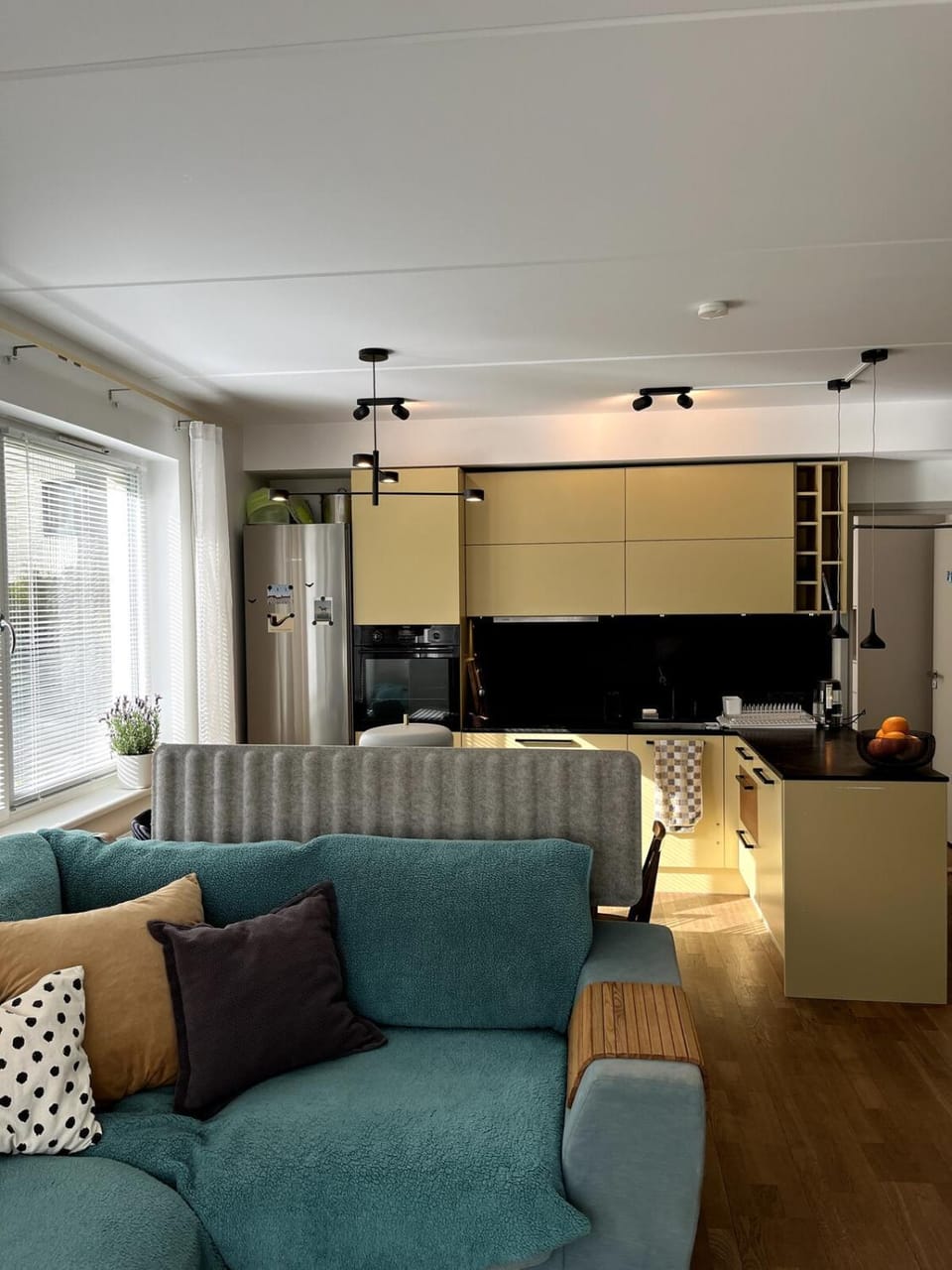 Kitchen or kitchenette, Living room