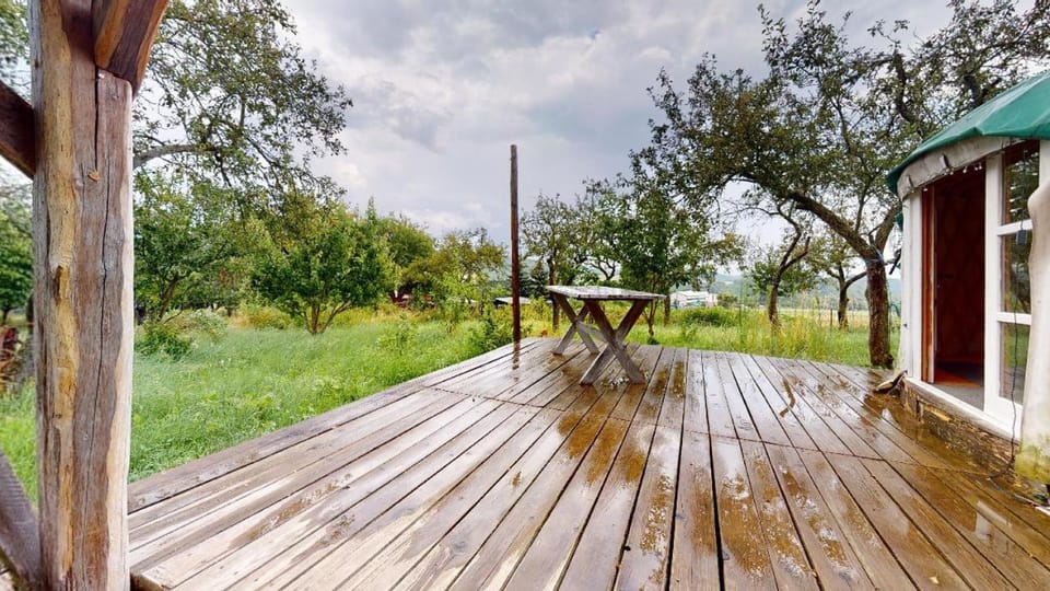 Jurta na Krupinskej planine Luxury tent in Slovakia