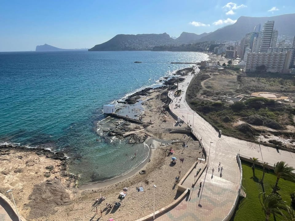 Beachfront magic sea view duplex penthouse Apartment in Calp