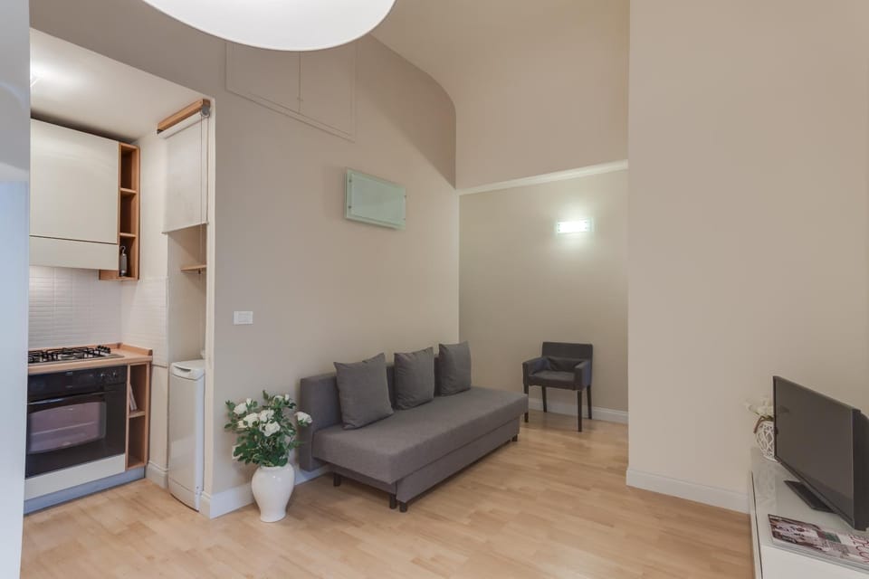 Kitchen or kitchenette, Living room