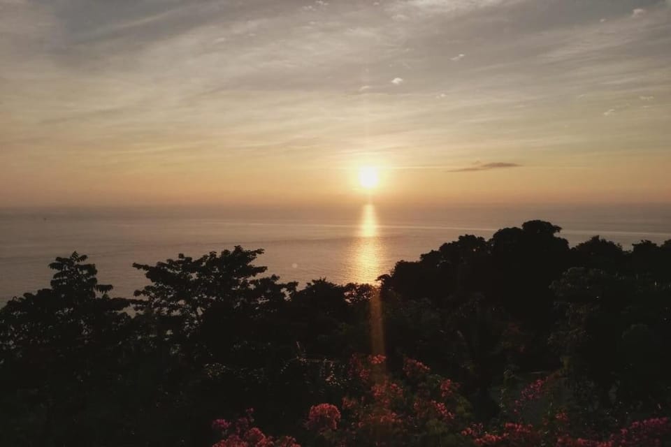 Natural landscape, Sea view, Sunset