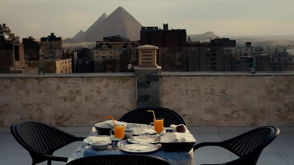 Property building, View (from property/room), Balcony/Terrace, Food