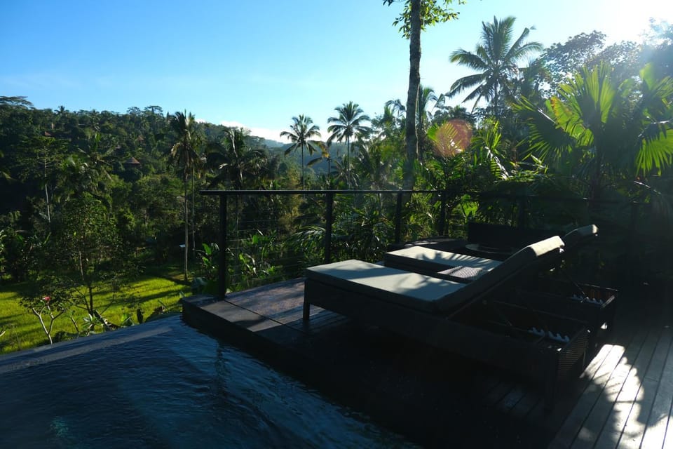 View (from property/room), Mountain view, Pool view, Swimming pool, sunbed