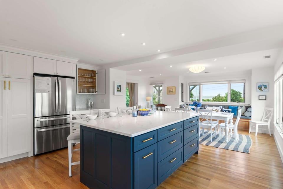 Private Beach Water Views Incredible Location House in Chatham