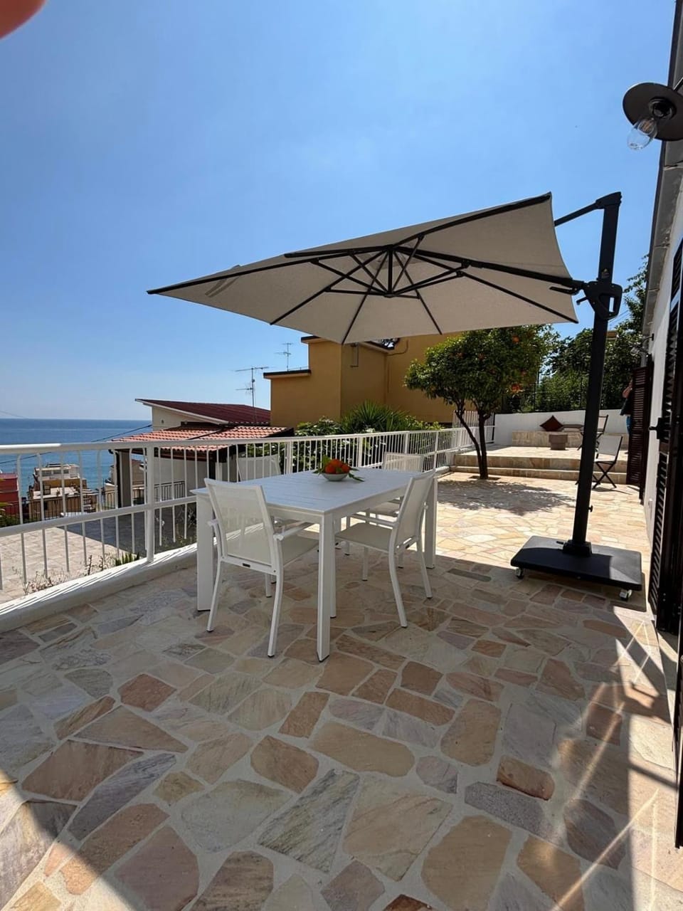Balcony/Terrace, Dining area, Sea view