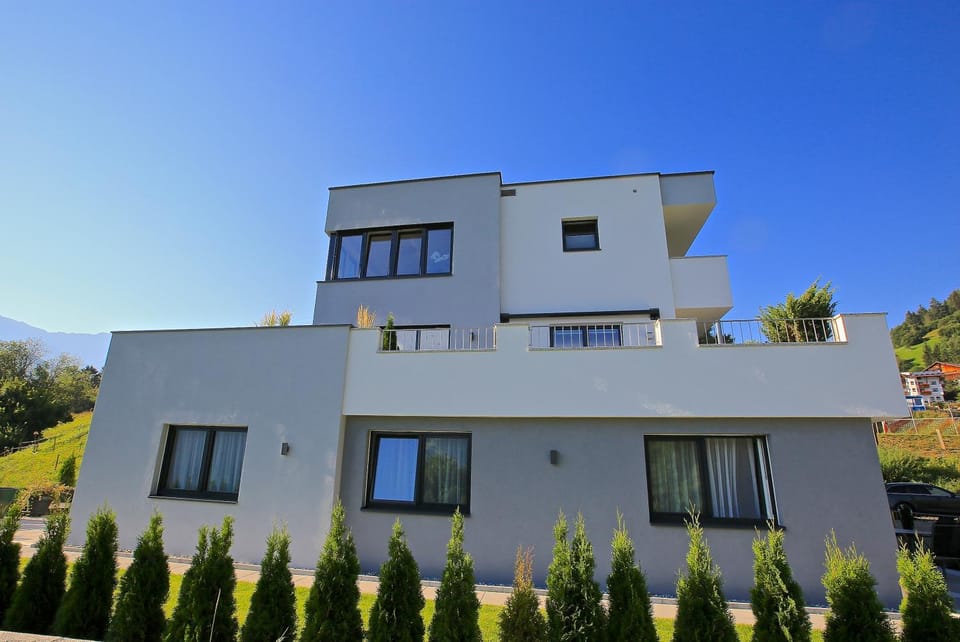 Property building, Garden view
