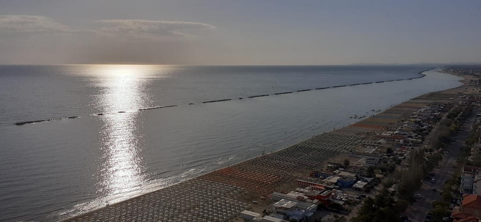 Natural landscape, Beach, Sea view, Sunset