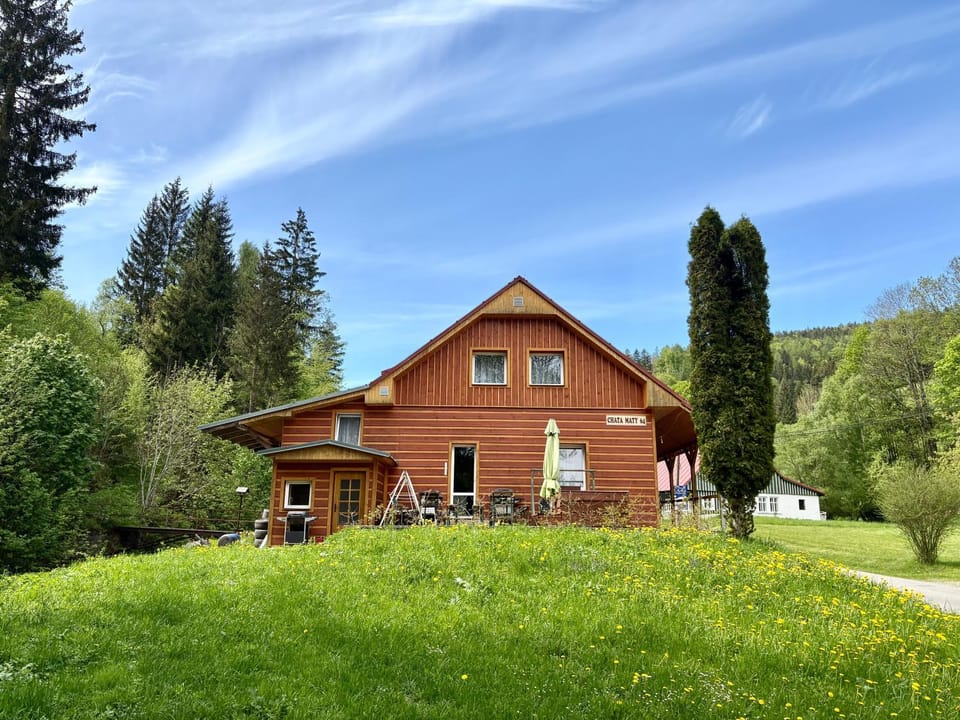 Property building, Natural landscape, Mountain view