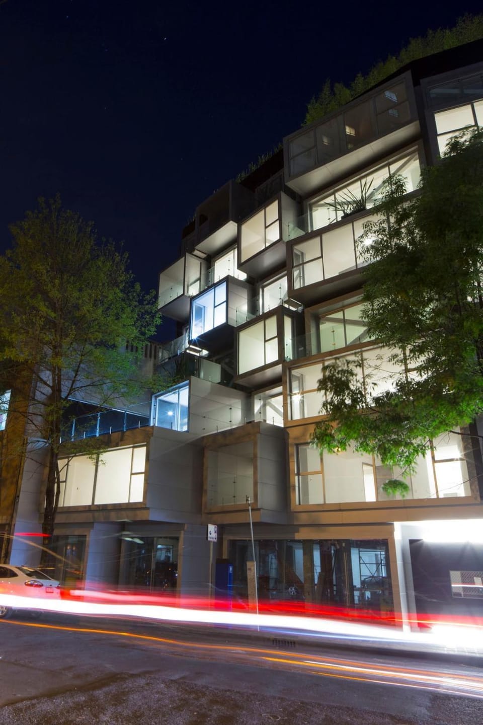 Property building, Night