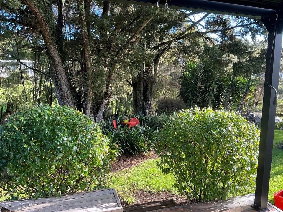 Property building, Garden view