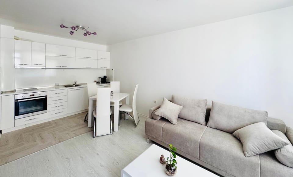 Living room, Dining area, oven, stove