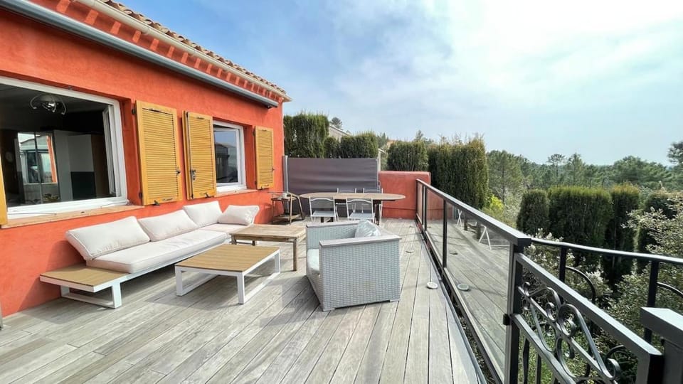 villa 4ch 2 Sdb vue imprenable Villa in Fréjus