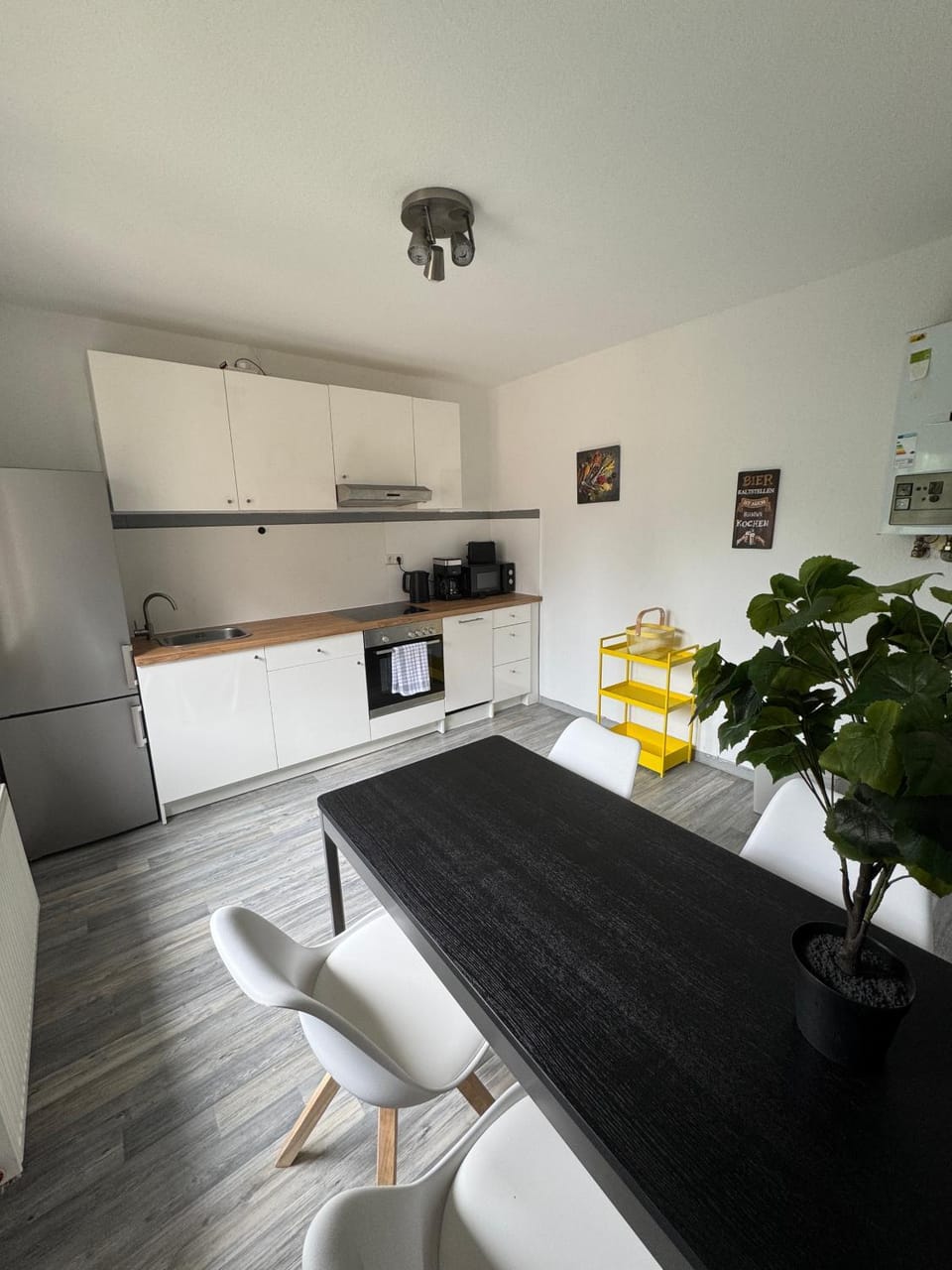 Kitchen or kitchenette, Dining area