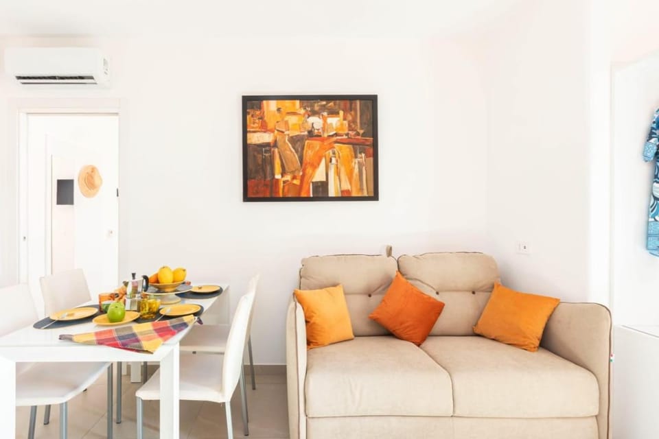 Dining area, air conditioner