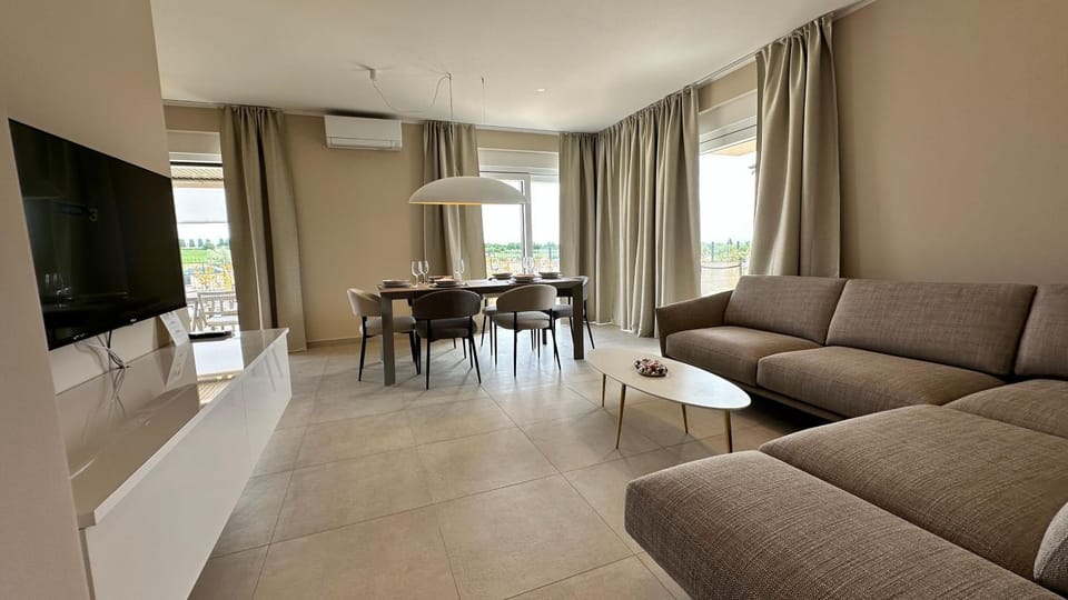 Communal lounge/ TV room, TV and multimedia, Seating area, Dining area, air conditioner