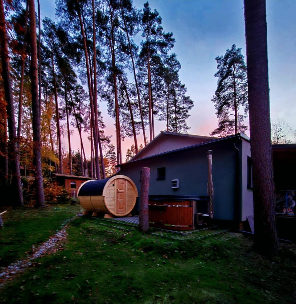Property building, Sunset
