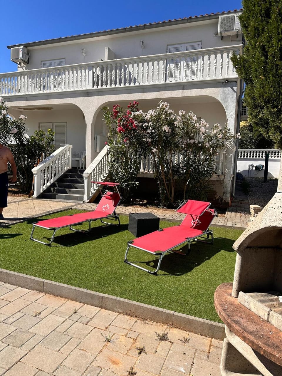 Garden, sunbed