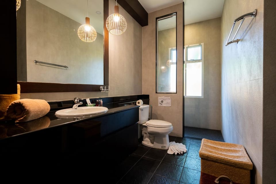 Shower, Toilet, Bathroom, towels