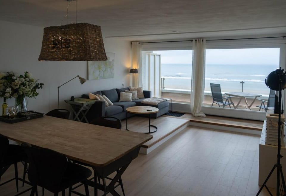 Natural landscape, Living room, Seating area, Sea view