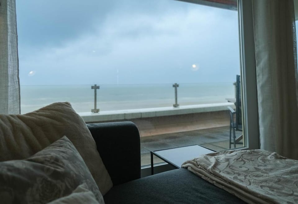 View (from property/room), Living room, Sea view