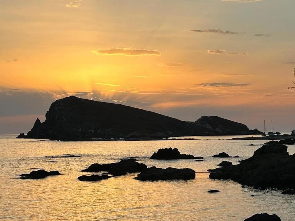 Natural landscape, Sea view, Sunset
