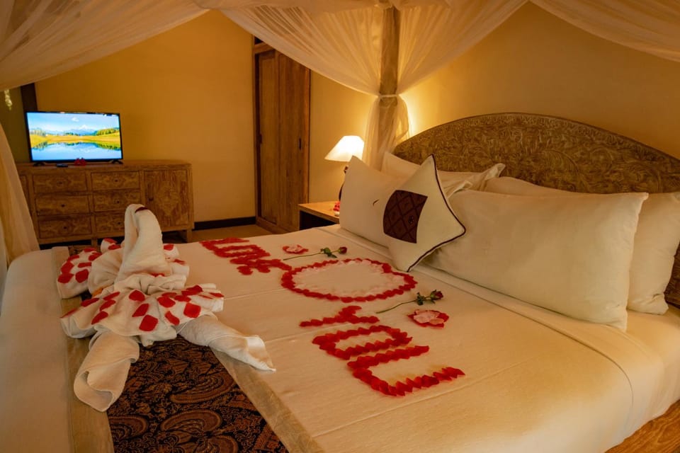 Bed, TV and multimedia, Photo of the whole room, Bedroom