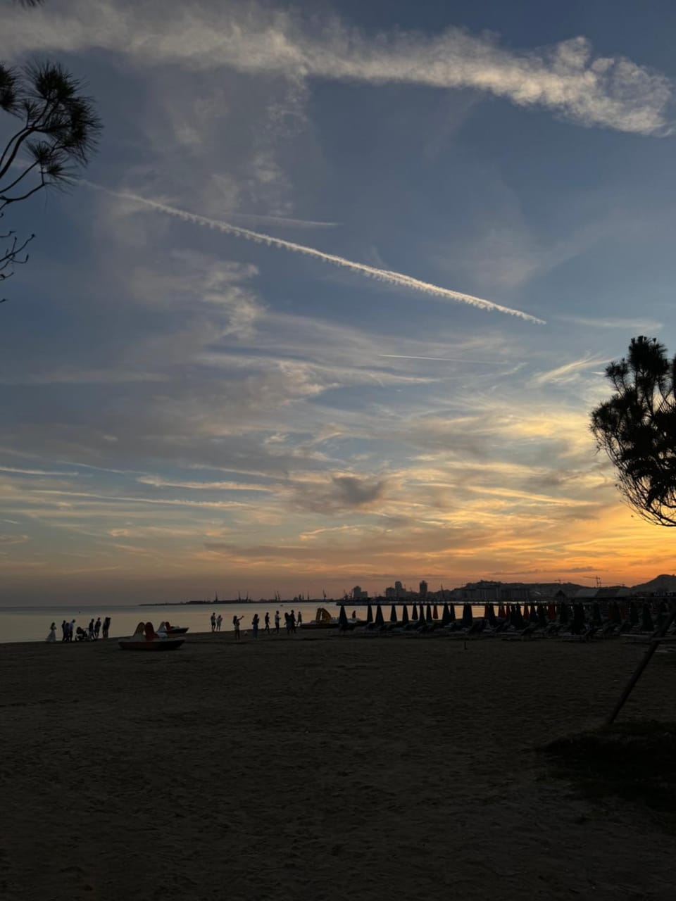 Beach, Sea view, Sunrise, Sunset