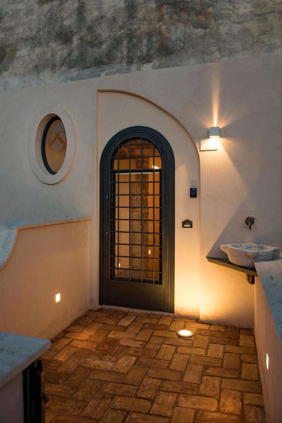 Property building, Patio
