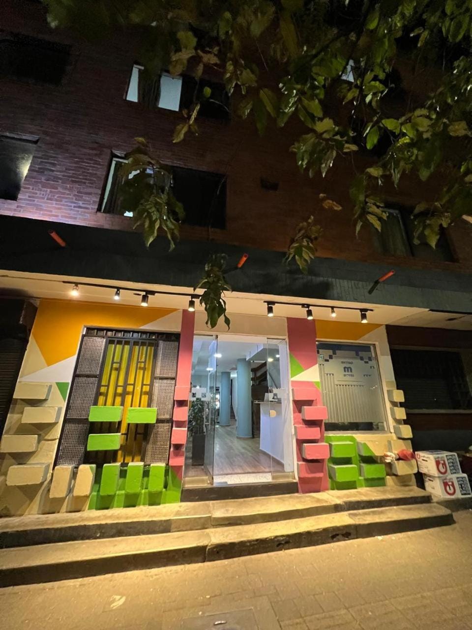 Property building, Night