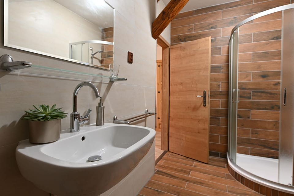 Shower, Bathroom, towels