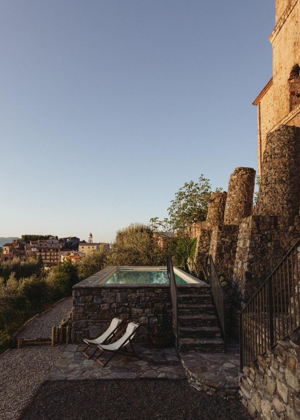 Natural landscape, Pool view, Swimming pool, Swimming pool