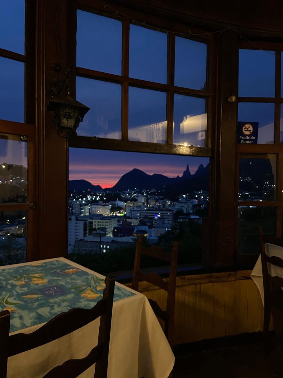 Natural landscape, Dining area, Mountain view