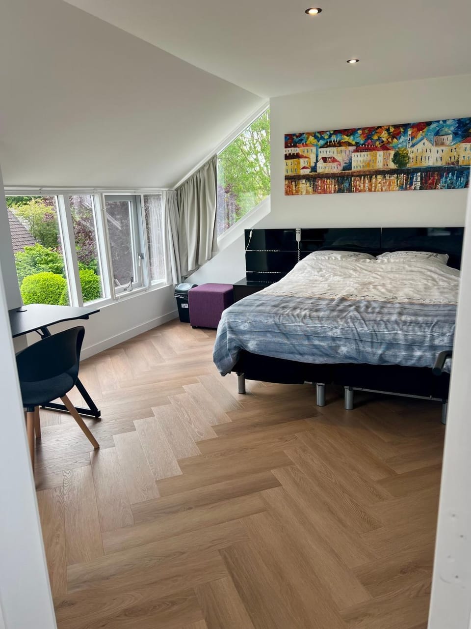 Bed, Bedroom