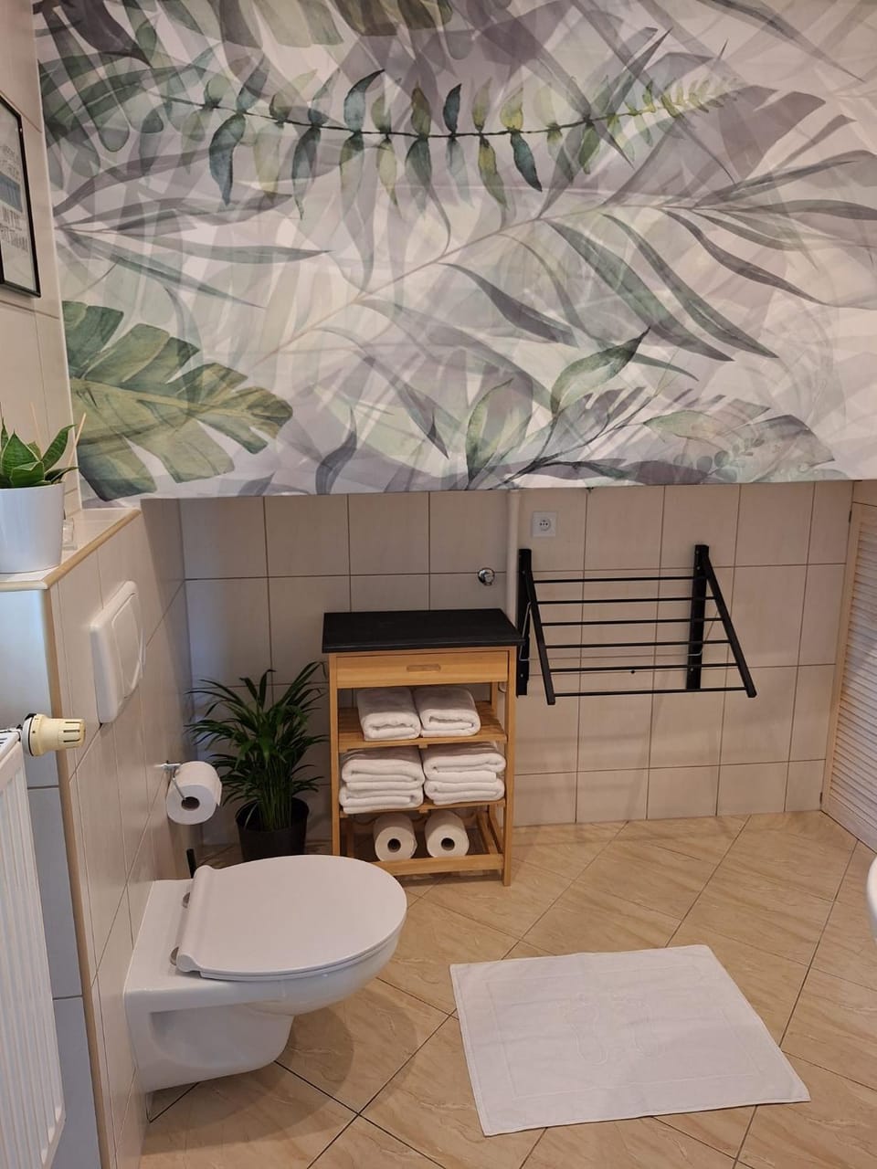Shower, Toilet, Bathroom, bidet, towels