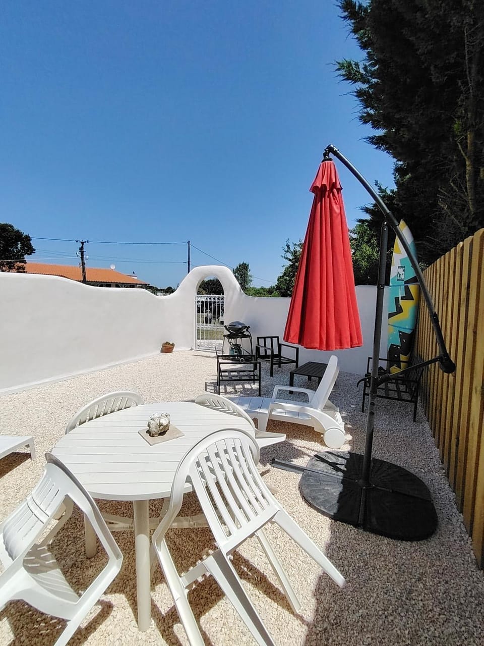 Balcony/Terrace, sunbed