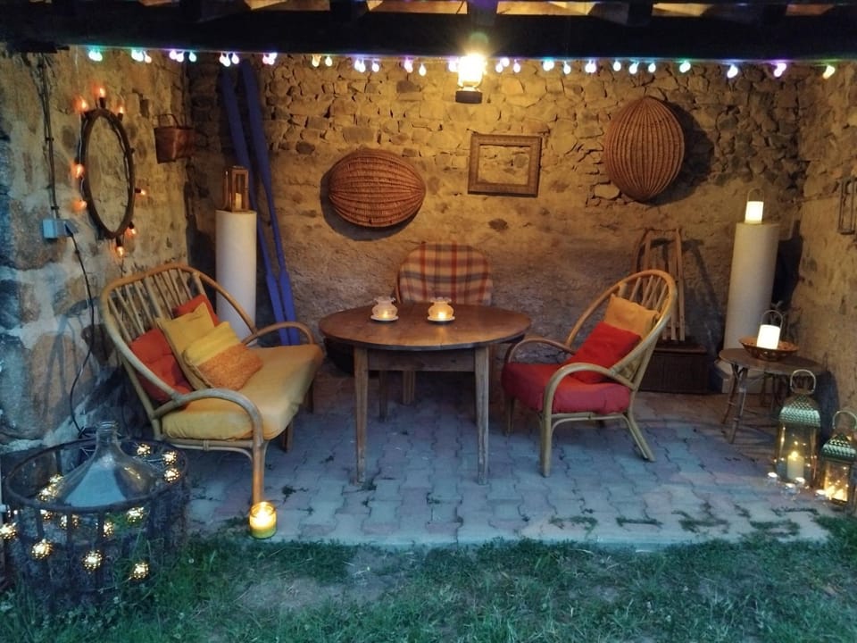 Patio, Seating area, Dining area